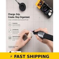 HOTO 35-in-1 Cordless Rotary Tool Kit – 25000RPM 5-Speed