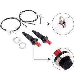 2-pack Universal Piezo Spark Igniter Push Button Gas Fireplace Grill BBQ Stove