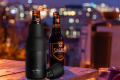 Beer Bottle Cooler 3-in-1 Insulated Double Vacuum Stainless Steel Can Cooler