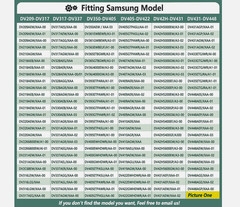 For Samsung Dryer Repair Kit DC97-16782A Roller 6602-001655 Belt DC93-00634A