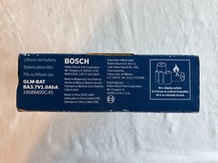 Bosch GLM-BAT BA3.7V1.0AhA Lithium-Ion Battery, 1.0Ah 3.7V Li-Ion
