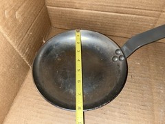 De Buyer MINERAL B Carbon Steel 8″ Omelette Pan Made in France