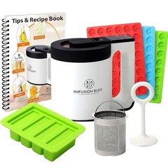 Infusion Buds 2-In-1 Decarboxylator & Oil & Butter Maker Machine -Compact Des…
