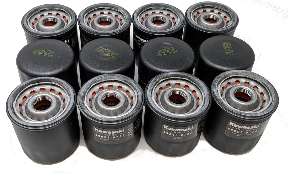 Kawasaki 49065-0724 (Case of 12) Oil Filters Fits 49065-7010 OEM