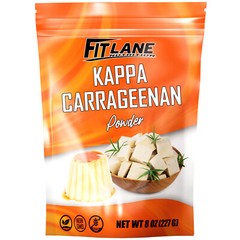 Kappa Carrageenan Powder, for Vegan Cheese, Non-GMO. Refined Food Grade 8 oz Bag