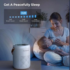 FULMINARE Air Purifiers for Any Room H13 True HEPA Quiet with Timer Night Light!