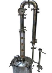2″ Stainless Steel Reflux Spirit Still – Windows, Hoses, Condenser, Parrot & All