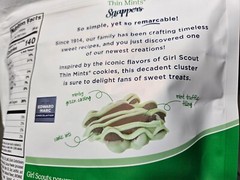 Edward Marc Chocolatier Girl Scouts Thin Mints Snappers 16 Ounce, Kosher
