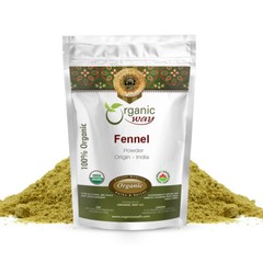 Organic Way Fennel Seed Powder – Organic, Kosher & USDA Certified (1LBS / 16Oz)