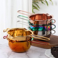 Double Boiler Melting pot with Spoon Set, 400ml Stainless Steel with Handle, …