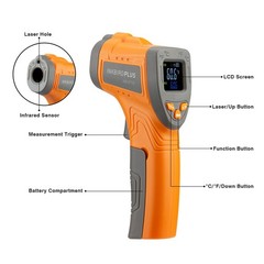 INKBIRD Automatic Smoker Fan Controller WiFi Bluetooth Infrared Thermometer Gun