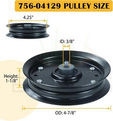Idler Pulley Kit – Replaces Multiple Models, Fits Cub Cadet RZT50