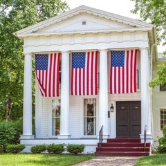 US American Flag 100% MADE IN USA Luxury Embroidered United States Flag Outdoor