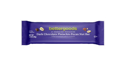 bettergoods Dark Chocolate Pistachio & Pecan Nut Bars, 1.4 oz Bars (5 Count)