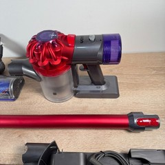 Dyson SV25 V8 Red Stick Vacuum Cleaner Bundle -NO BATTERY INCLUDED