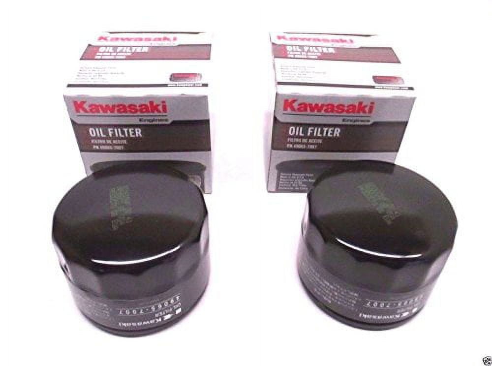 Kawasaki FX541V FX600V FX651V Oil Filter 4-Pack 49065-0736 Replaces 49065-7007