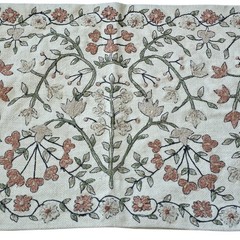 Pottery Barn Zea Embroidered Lumbar Pillow Cover 16×26 Warm Multi NEW