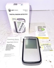 Airthings Corentium Home Radon Detector 223 Portable (3) AAA Battery Operated