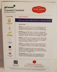 Miss Jones Girl Scouts Coconut Caramel Blondie Bar Kit – BBY 12/27