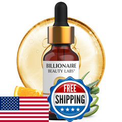 Billionaire Beauty Labs Vitamin C Serum for Face – Anti Aging Brightening Serum