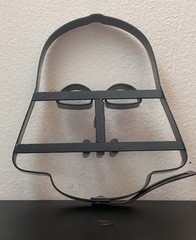 William Sonoma Non-Stick Metal Cookie Cutter Pancake Mold Darth Vader Star Wars