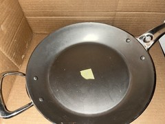 De Buyer Mineral B Pro Carbon Steel Fry Pan Stainless-Steel Nonstick 12 1/2″