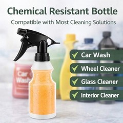 Plastic Trigger Spray Bottle 16 OZ Heavy Duty Chemical Resistant Sprayer