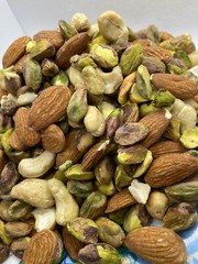 Raw Cashews Raw Almonds Raw Shelled Pistachios Fiesta Gourmet Mix by Agro Sun