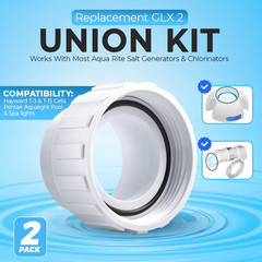 Salt Cell 2″ Union Replacement Kit for Only Hayward & Goldline Chlorine Generato