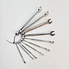 Vintage Craftsman Metric Combination Wrench 10pc Set 6mm – 15mm Forged in USA
