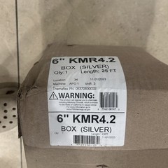THERMAFLEX GKMR4.2 8″ x 25′ FLEXIBLE AIR DUCT NEW/IN ORIGINAL BOX