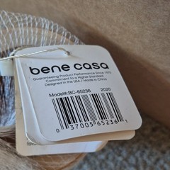 bene casa Wood Mortar & Pestle BC-65236 Beige Easy Clean Hand Wash Only