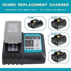 2PACK For Makita 18Volt 8.0Ah LXT Li-Ion Battery BL1860B BL1830 BL1850 / Charger