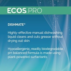 Ecos Pro Pl9721/05 Liquid Dish Soap, 5 Gal, Bucket, Concentrated, Unscented