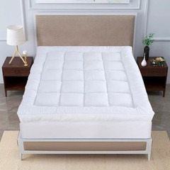 4 Inches Thick Mattress Topper Quilted Cooling Mattress Topper Pad Mattress Topp