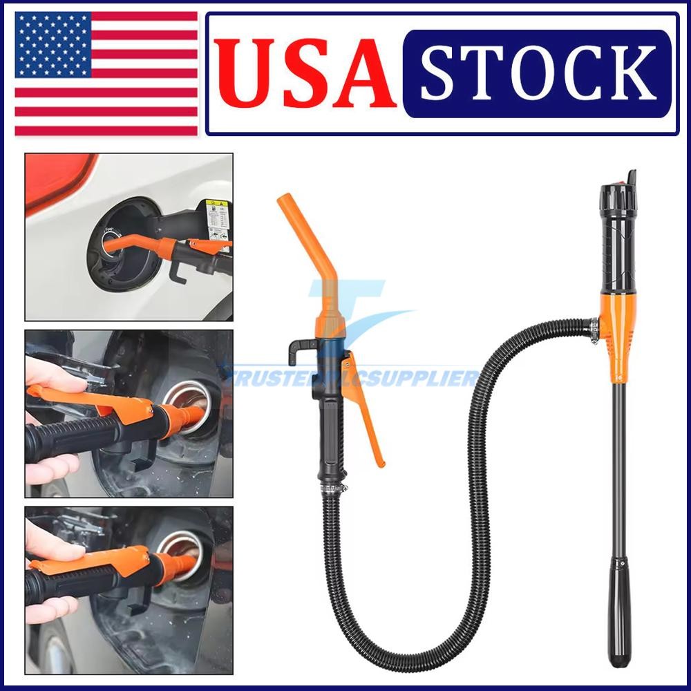 Battery Powered Electric Fuel Transfer Pump Portable Gas Oil Liquid Pump