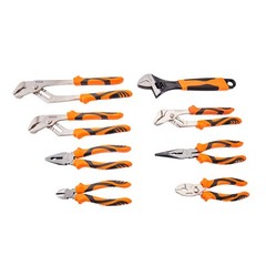 VEVOR Pliers Set Groove Joint Pliers 8-Piece High Carbon Steel 12″/10″/8″/6″