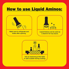 (12 pack) Bragg Gluten-Free Liquid Aminos Soy Protein Seasoning, 16 fl oz