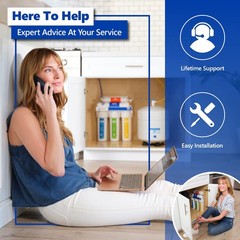 Express Water – 6 Months Reverse Osmosis System Replacement 6 Months, White