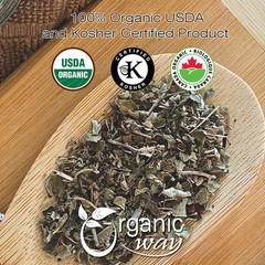 Organic Way Blackberry Leaf Cut & Sifted – Kosher & USDA Certified (1LBS / 16Oz)
