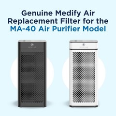 Medify MA-40 Genuine Replacement Filter 3 in 1 with Pre-filter, True HEPA H13