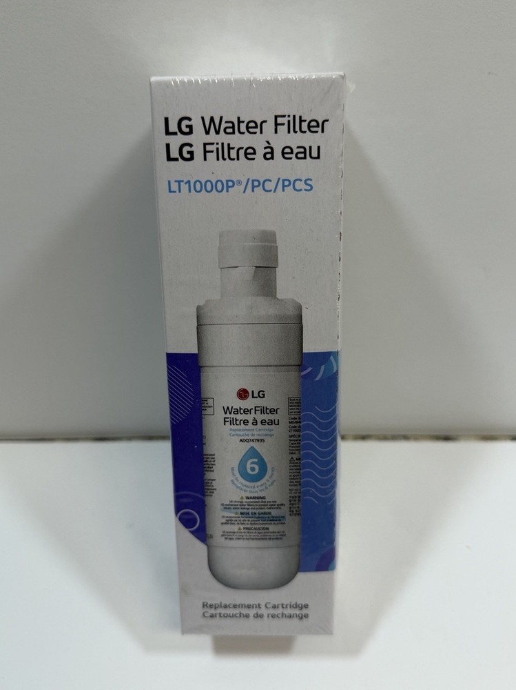 Genuine LG Water Filter Replacement Cartridge LT1000P SEALED