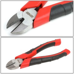 4 PCS COMBINATION LINESMAN NEEDLE NOSE PLIERS DIAGONAL CUTTER HAND TOOL KIT SET