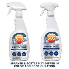 303 Products Marine Aerospace Protectant Spray UV Protection for Boat Vinyl &