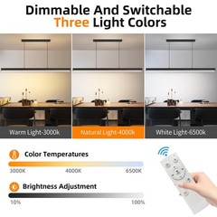 Modern LED Linear Pendant Light, 39IN Ceiling Chandlier Light Fixtures Hangin…