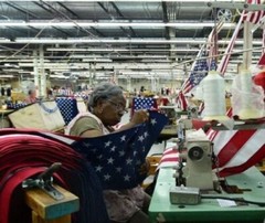 US American Flag Heavy Duty Luxury Embroidered Stars Sewn Stripes Grommets Nylon