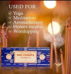 Satya Sai Baba Nag Agarbatti Champa Incense Sticks 250 Gram Box Mumbai Fast Ship