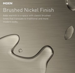 Moen Handheld Showerhead Slide Bar – Brushed Nickel 3669EPBN Eco-Performance