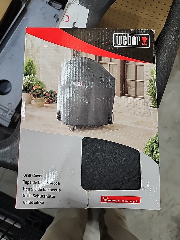 Weber 7173 Premium Grill Cover for Summit Charcoal Grill – NEW Sealed