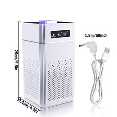 4PCS Home HEPA Air Purifier Large Room Air Cleaner for Allergies Smoke Mold Odor